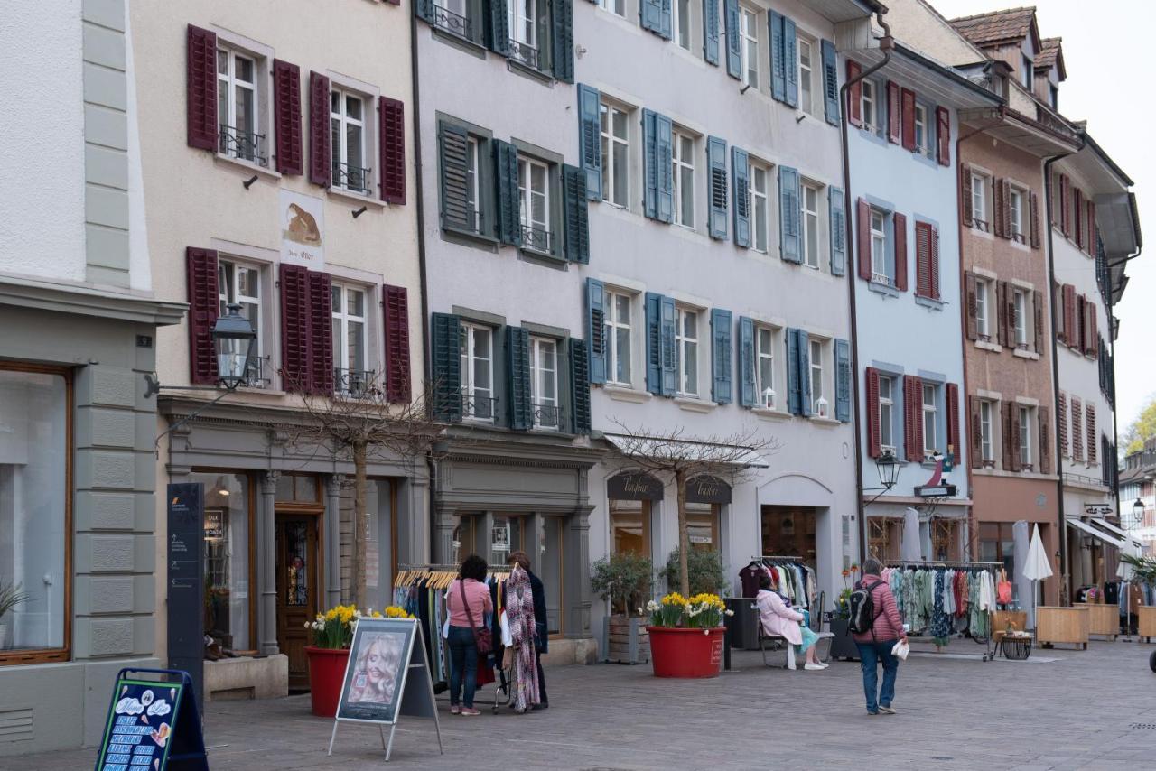 Unterkunft "Rathaus" Altstadt, Rheinfelden Schweiz Eksteriør bilde
