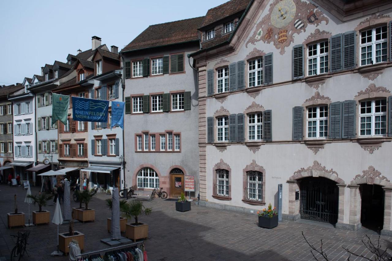 Unterkunft "Rathaus" Altstadt, Rheinfelden Schweiz Eksteriør bilde